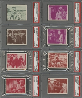 1950 Topps "Hopalong Cassidy" Complete Set (230) - #1 on the PSA Set Registry! 